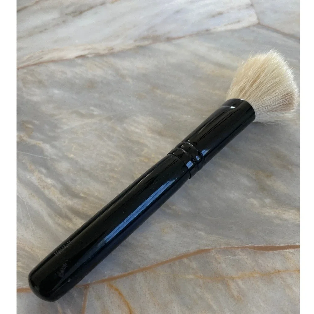 MAC 168 & 168SE Large Angled Contour Makeup Brush Set Black Silver Japan
